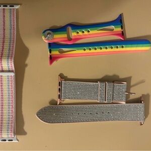 Colorful and Glittery Apple Watch Bands